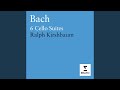 Suites for Cello, Suite No. 2 in D minor BWV 1008: Prelude