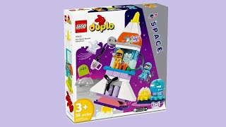 Lego Duplo 3in1 Space Shuttle Adventure 10442 - Unboxing, building, playing and learning