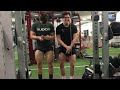 LEG WORKOUT | JUSTIN RECIO AND ANTONIO HERNAIZ | HEAVY SQUATS