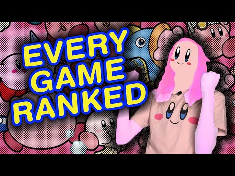 Ranking EVERY Kirby game EVER in 30 minutes
