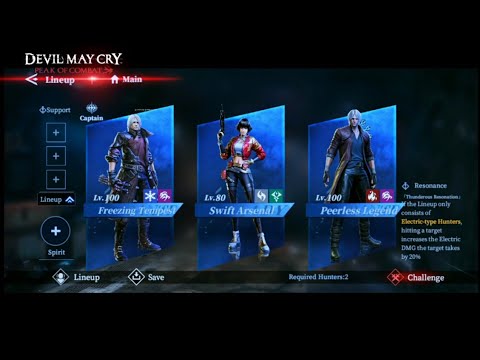 The Freezing Tempest Takedown Cerberus (No Supp Bench) | Devil May Cry Peak of Combat 