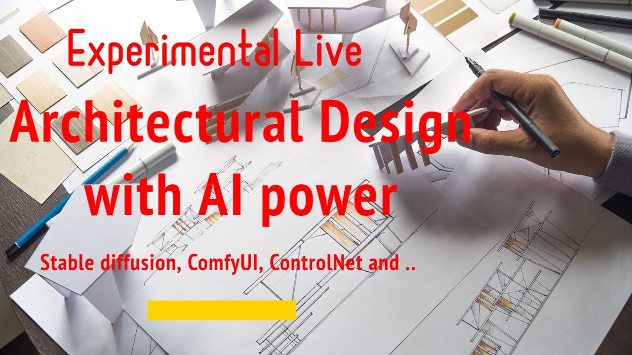Experimental, Architectural design with AI: how to use Stable Diffusion and ComfyUI Sketch to design