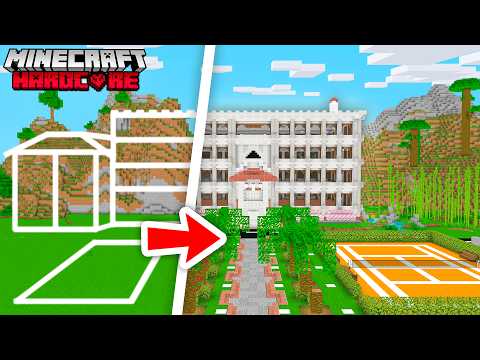 I built a LUXURY HOTEL in Minecraft - Insane Shizo!