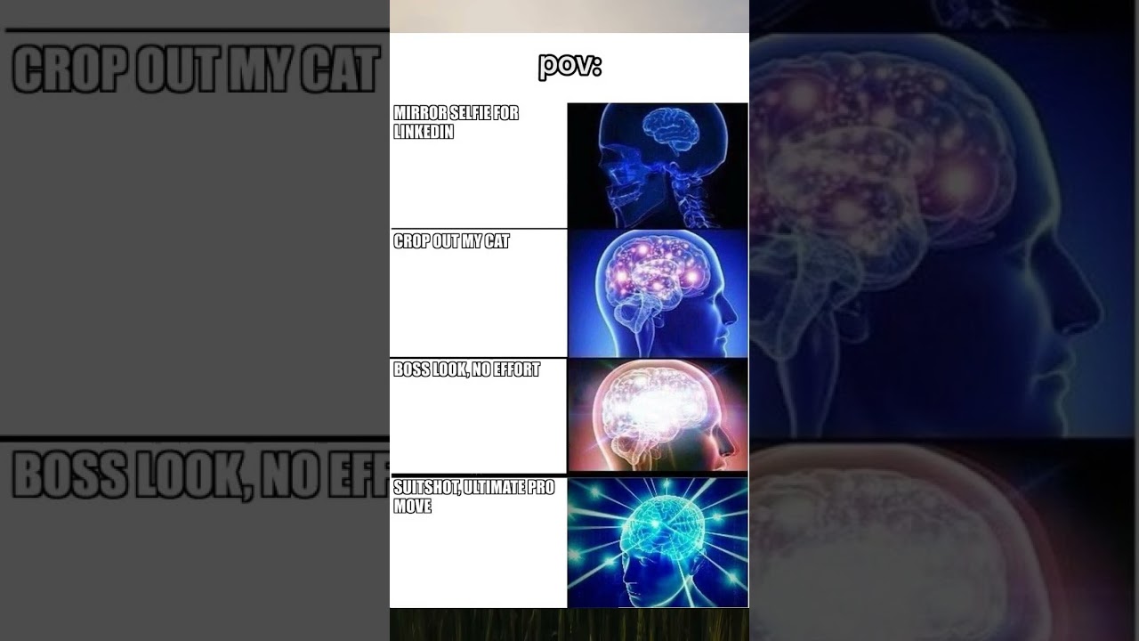 mirror selfie for linkedin