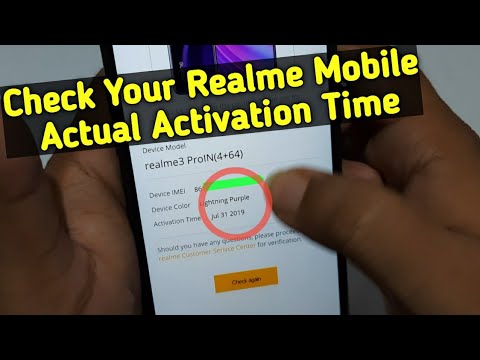 Check Ur Realme Mobile Actual Activation Time | Check Ur Mobile Actual Age |Check Ur Mobile Warranty