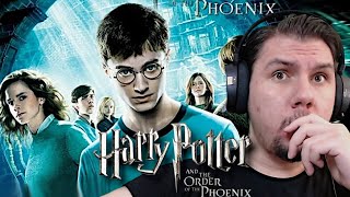 Harry Potter Movie (2007) Order of The Phoenix Reaction | First Time Watching Harry Potter