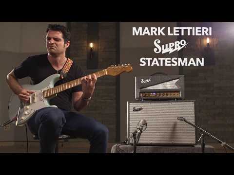 Mark Lettieri of Snarky Puppy demos the Supro 1699RH Statesman Amplifier w/ 2x12 Cab
