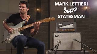 Video thumbnail for Mark Lettieri of Snarky Puppy demos the Supro 1699RH Statesman Amplifier w/ 2x12 Cab by SuproUSA