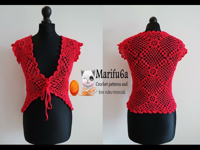 Vídeo relacionado con keland Mujer Gótico Lolita Encaje Toreras Shrug Cardigan Goth Chaqueta Bolero de Manga Larga (Negro, Small)