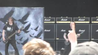 The Haunted - Hate Song (featuring Anders Björler - live at Hellfest 2015)