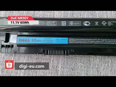 Dell laptop external battery (model - mr90y), 68wh, battery ...