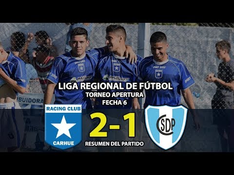 Racing de Carhué vs Peñarol de Guaminí - Resumen (2-1) | Fecha 6 | Liga Regional de Fútbol