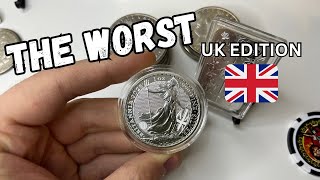 What is the “WORST” Silver to Stack? (UK EDITION)