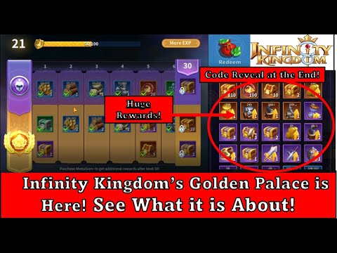 The Market's Golden Path is Unlocked in Infinity Kingdom.  See what it is about. Codes at the End!