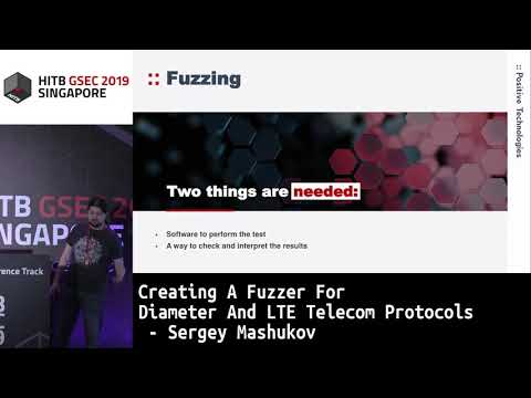 #HITBGSEC D2: Creating A Fuzzer For Diameter And LTE Telecom Protocols - Sergey Mashukov