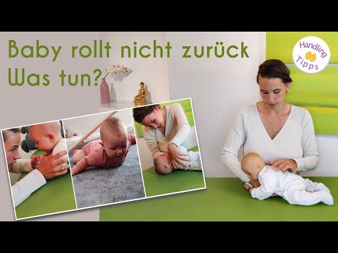 Baby aus Bauchlage in Rückenlage bringen und aus Bauchlage hochnehmen - So hilfst du deinem Baby