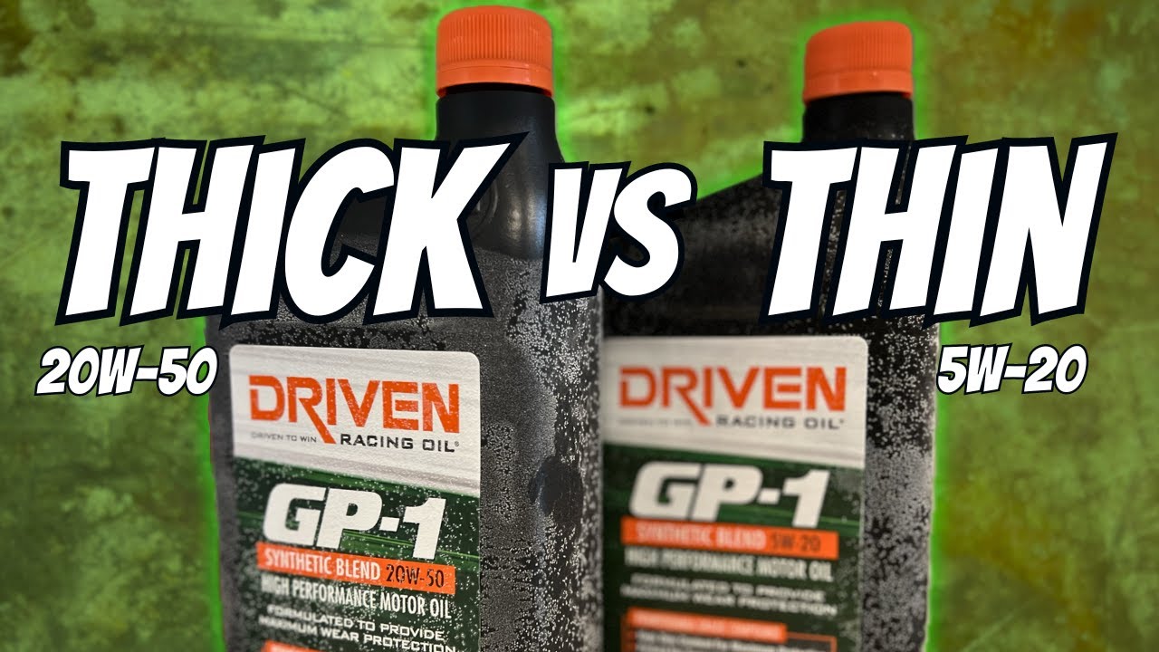 20W-50 vs 5W-20: Which Oil Protects Better?