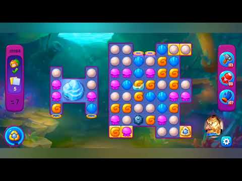 фишдом 2022  #  10984 уровень - прохождение без бустеров # Fishdom,   10984  level - no Boosters.