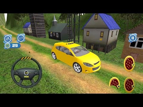 Hill Taxi Simulator Games || Car Mountain Taxi Driving Game || Car Games || Car Racing