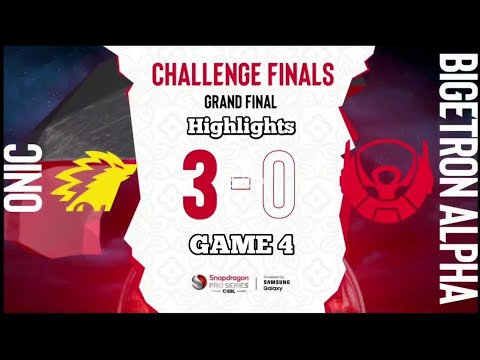 Penentuan ONIC VS BIGETRON ALPHA Grand Final Game 4 - Snapdragon Pro Series - Mobile Legends