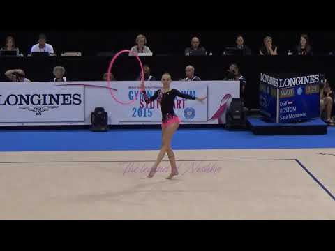 Alexandra CECHOVA (SVK) hoop - 2015 Stuttgart worlds Qualifs