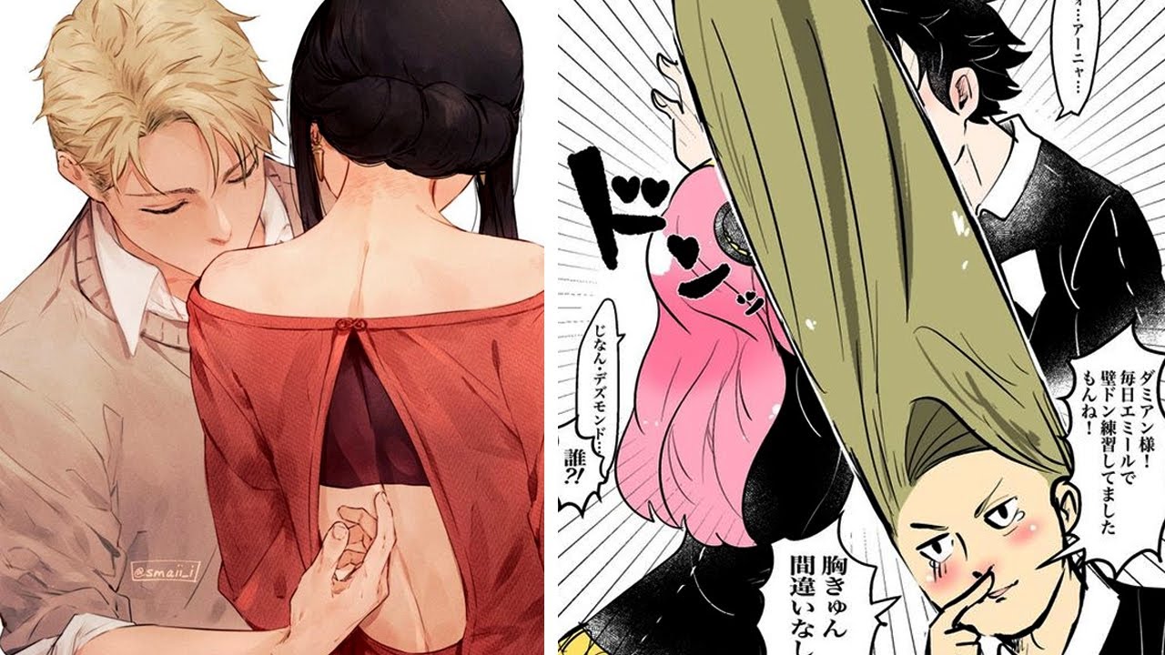 ティック トックスパイファミリー❤️ SPYxFAMILYペインティング  ❤️ - 厳選された面白くてかわいい瞬間の#4