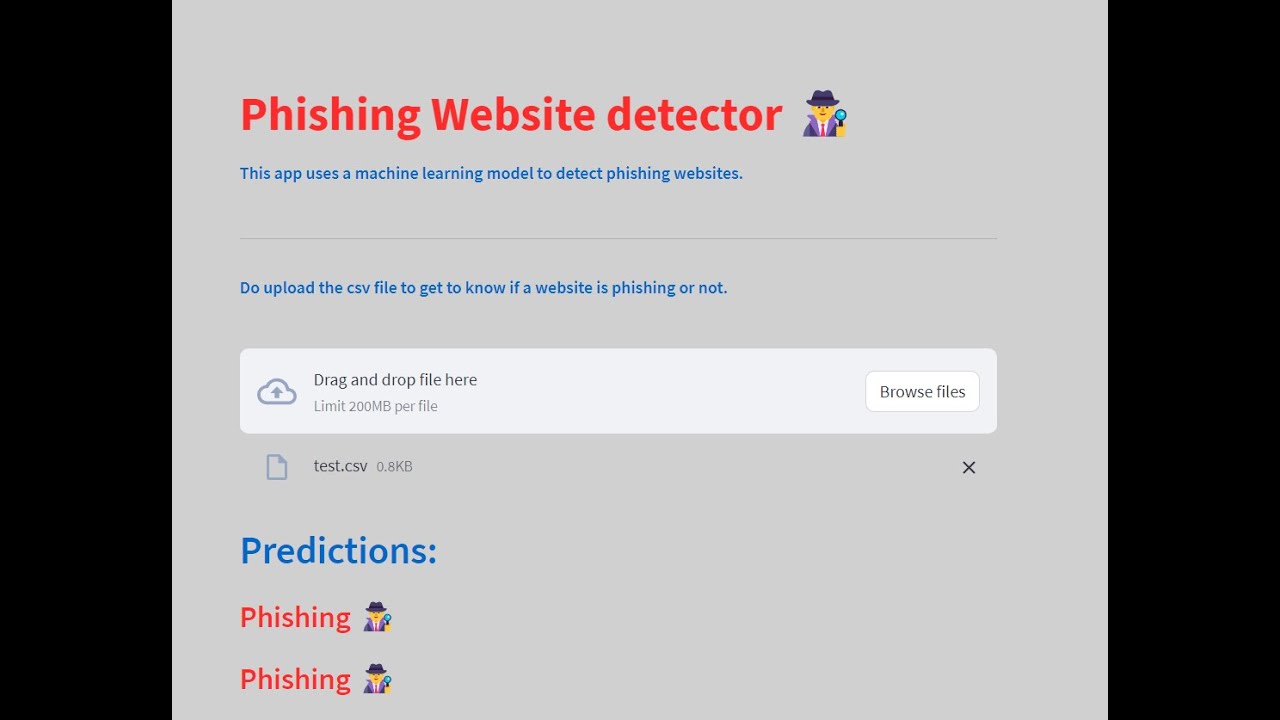 Website Phishing Classification