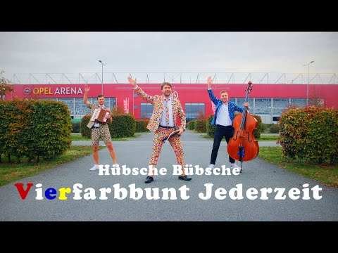 Vierfarbbunt Jederzeit 🔴⚪️🔵🔶  Hübsche Bübsche