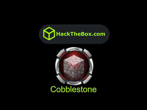 HackTheBox - Cobblestone