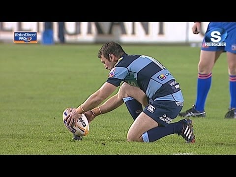 Gareth Davies Penalty Benetton Treviso v Cardiff Blues 30th Nov 2013