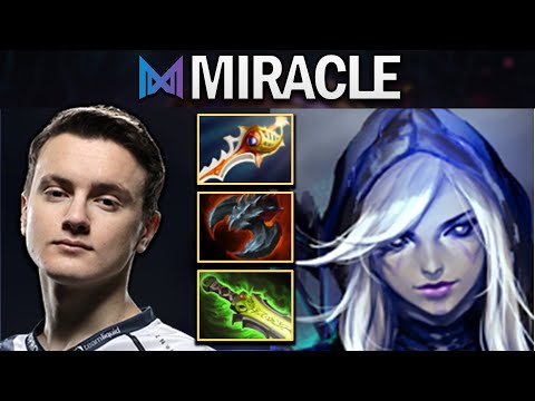 NIGMA.MIRACLE DROW RANGER WITH 18 KILLS - DOTA 2 7.27 GAMEPLAY