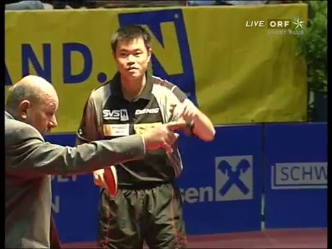 Table Tennis - Attack (Zhao PENG) Vs Defense (Hou YINGCHAO) LV !