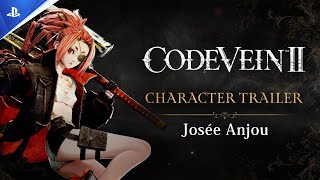 Code Vein II - Trailer du personnage Josée Anjô - VOSTFR - 4K | PS5
