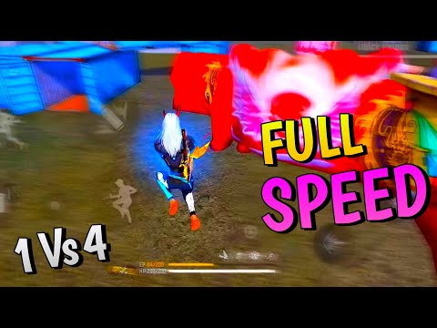 ⚡ FULL SPEED 1 VS 4 🎯⚙️ || 3 FINGER CUSTOM HUD
