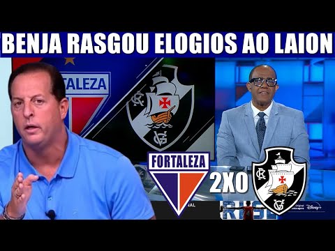 FORTALEZA 2 X 0 VASCO BENJA RASGOU ELOGIOS AO LAION APOS VITORIA NO CASTELÃO