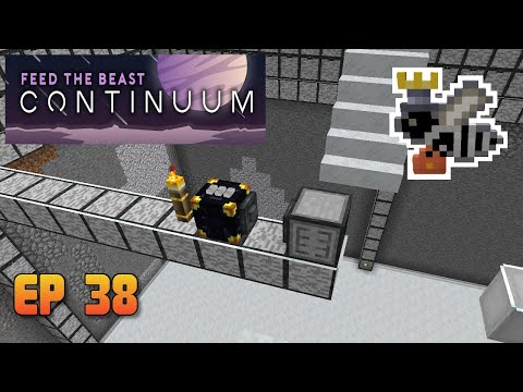 E38 - FTB Continuum - Machine Frame and Ender Chest! The Taxcollector Bee!