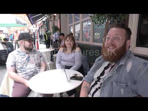 Queues outside pubs as punters celebrate 'Super Saturday' in London