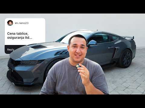 KOLIKO JE REGISTRACIJA? 🤨 Od 0 - 100 km/h ? 🔥 NOVI AUSPUH? 💥 Q&A o MUSTANG GT 5.0