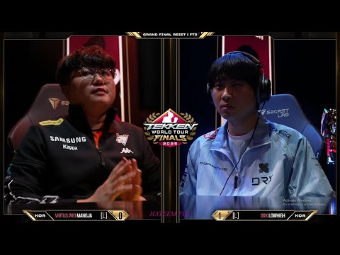 GRAND FINALS DRX | LowHigh 🇰🇷 (Bryan) vs VIRTUS | Mangja 🇰🇷 (Law) ➤ TWT GLOBAL FINALS 2025 Tekken 8