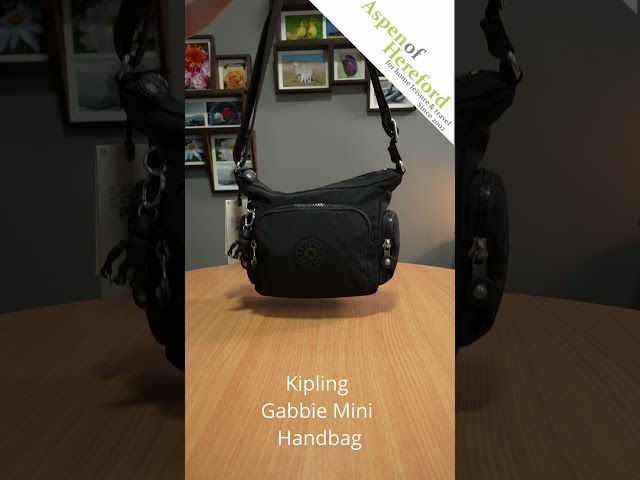 Vídeo relacionado con Kipling Gabbie, Bolso Bandolera para Mujer, Talla única, Black Noir