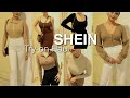 SHEIN Try-on Haul😍!! NEUTRAL COLLECTION🤎🤍 | Maria Selina