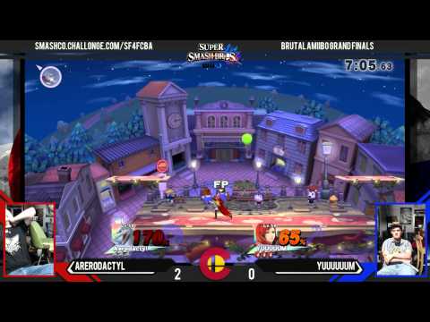 FC - Aerodactyl (LZ) Vs. YUUUUUUM (YF|SSB100) - Brutal Amiibo Grand Finals