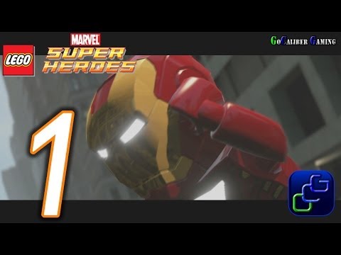LEGO Marvel Super Heroes Walkthrough - Gameplay Part 1 - Sand Central Station