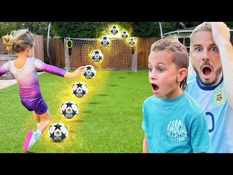 ULTIMATE FOOTBALL CHALLENGE - BEST GOAL WINS *WE WERE SHOCKED* 😳