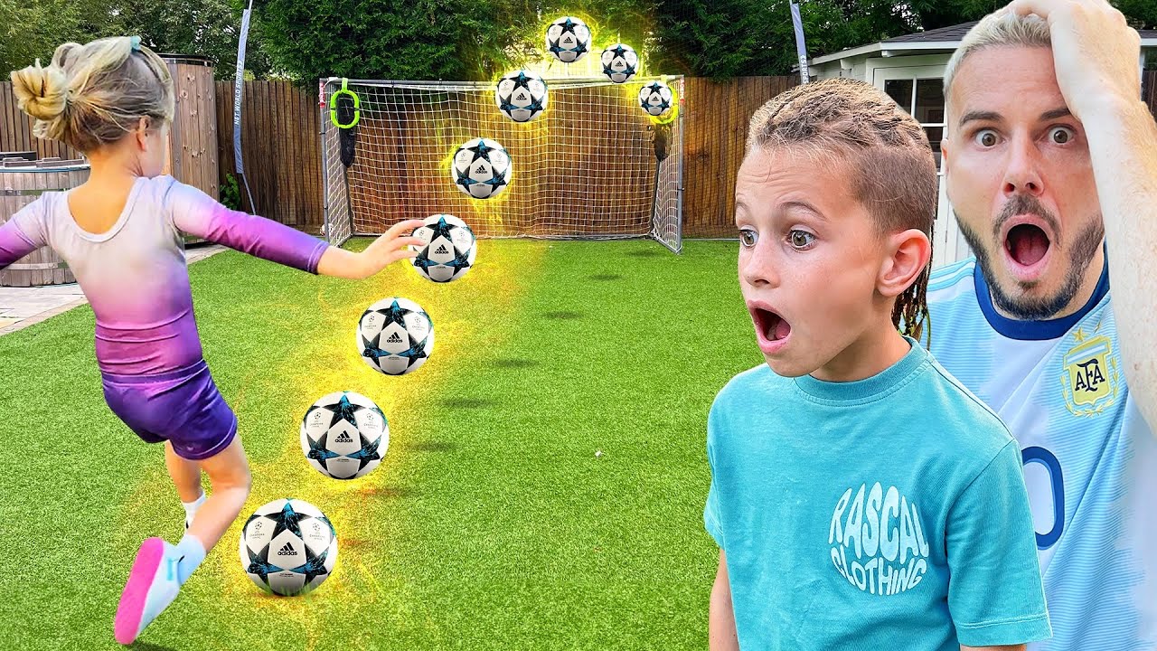 ULTIMATE FOOTBALL CHALLENGE - BEST GOAL WINS *WE WERE SHOCKED* 😳
