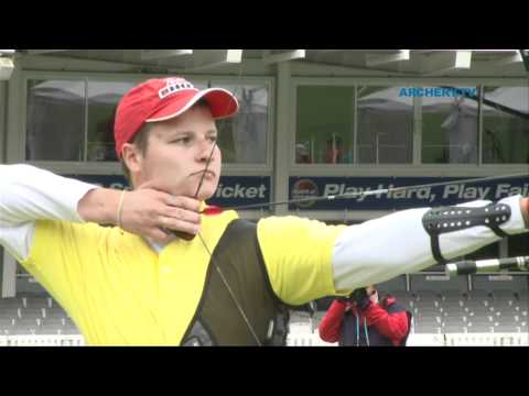 Larry Godfrey v Dmytro Hrachov – recurve men’s 2nd round | London 2012 Olympic Test Event