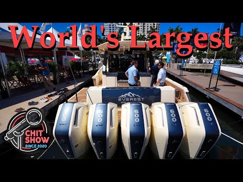This Changes Everything ! Palm Beach Boat Show is the New Big Dog in Boating! (Full Walkthrough)
