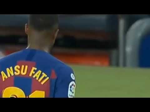Ansu fati expulsión tarjeta roja (Barcelona)