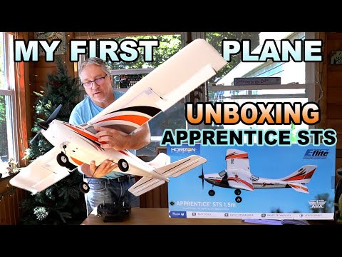 RC Plane - Horizon Hobby Apprentice STS airplane unboxing- My first plane