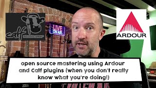 Video thumbnail for Mastering a song using open source software. Ardour and Calf plugins. by Bransby